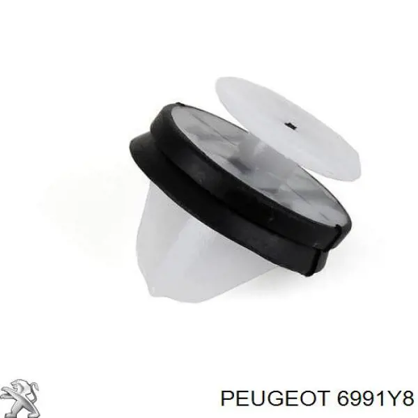 6991Y8 Peugeot/Citroen clips fijación, revestimiento puerta