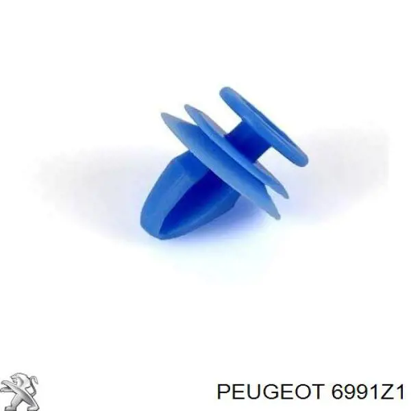 6991Z1 Peugeot/Citroen clip de tapicería de tapa de maletero