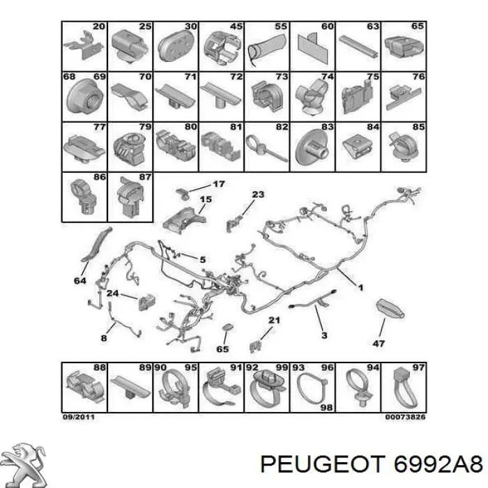  Peugeot/Citroen 6992A8 precio, desde  