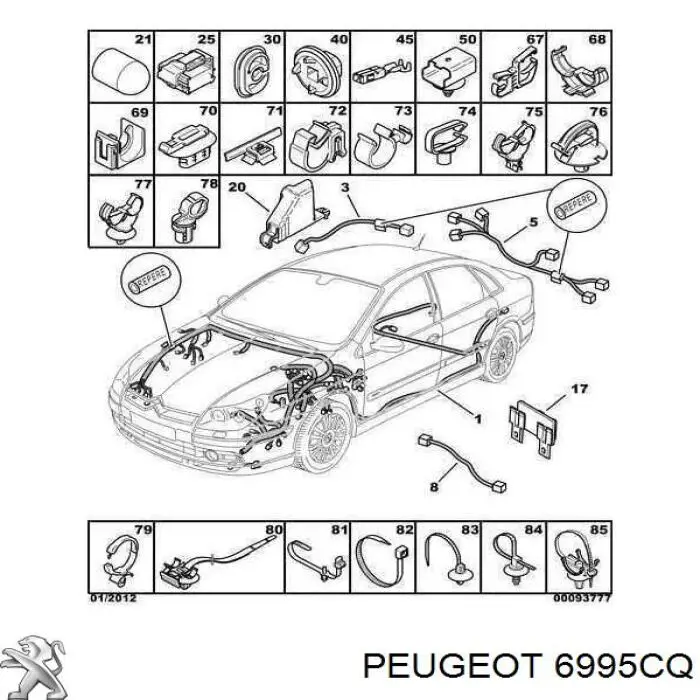  Peugeot/Citroen 6995CQ precio, desde 0,76 EUR