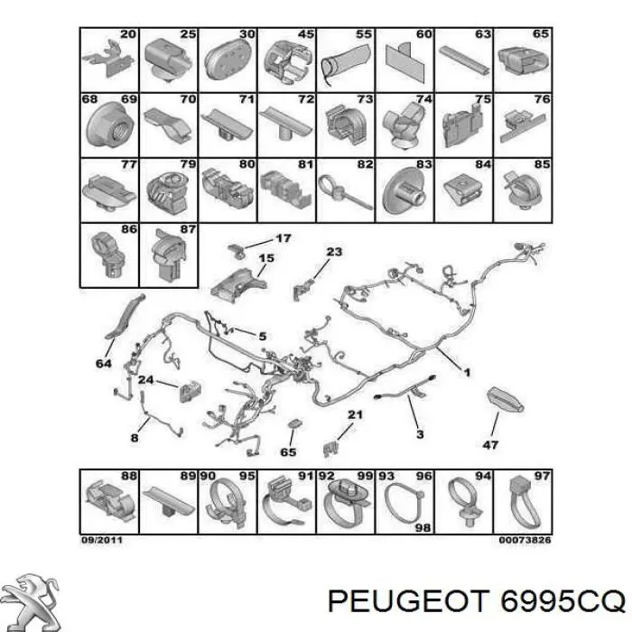 6995CQ Peugeot/Citroen 