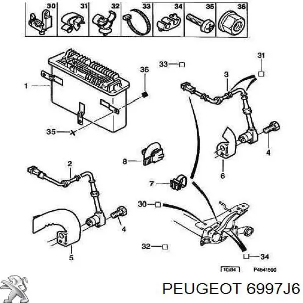 6997J6 Peugeot/Citroen