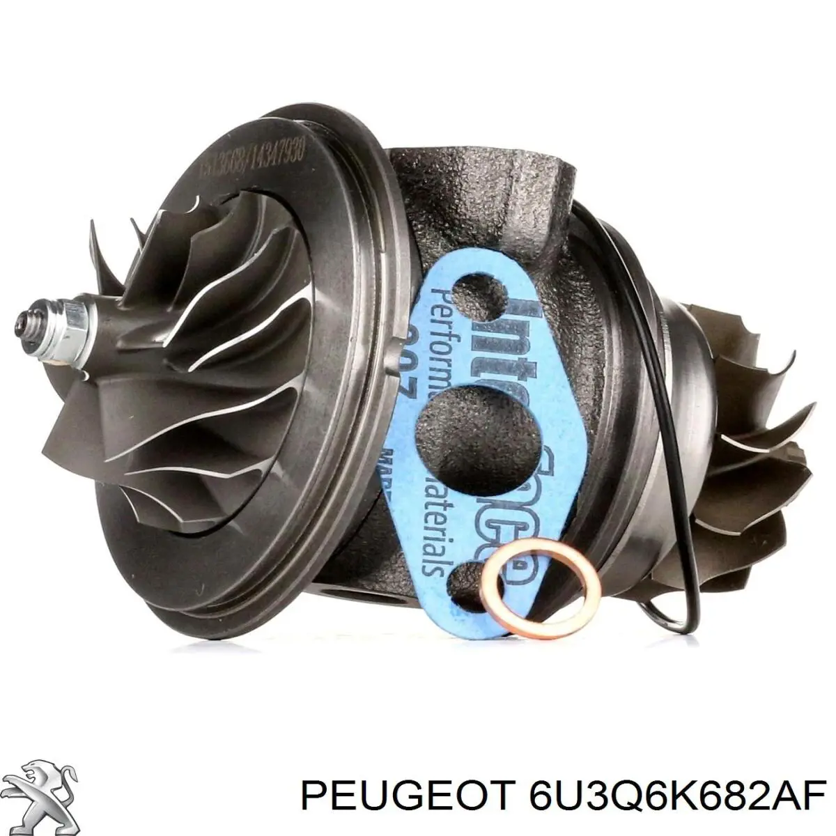 6U3Q6K682AF Peugeot/Citroen turbocompresor