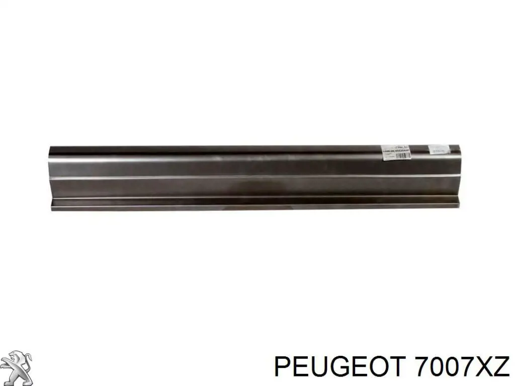 Umbral exterior izquierdo para Peugeot Partner (5F)