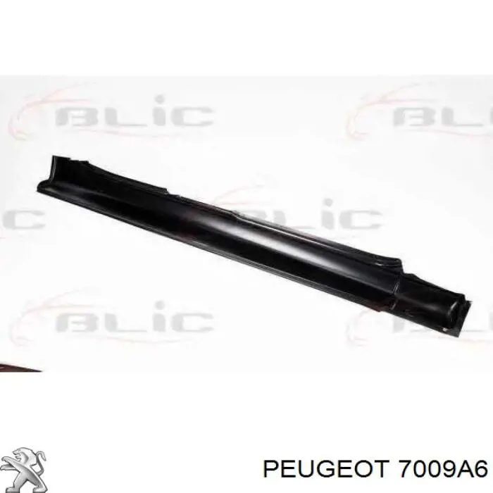 Umbral exterior izquierdo Peugeot/Citroen 7009A6 precio, desde 46,27 EUR