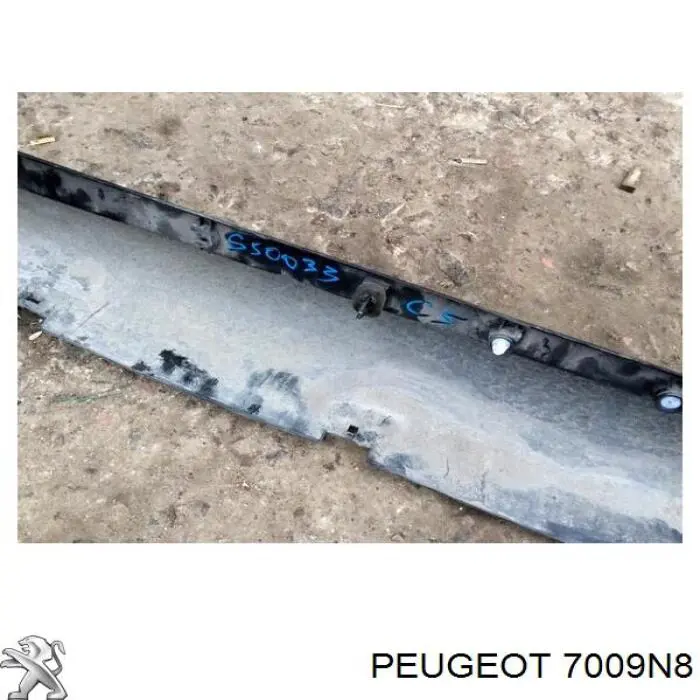 Moldura exterior izquierda del umbral Peugeot/Citroen 7009N8 precio, desde 161,98 EUR