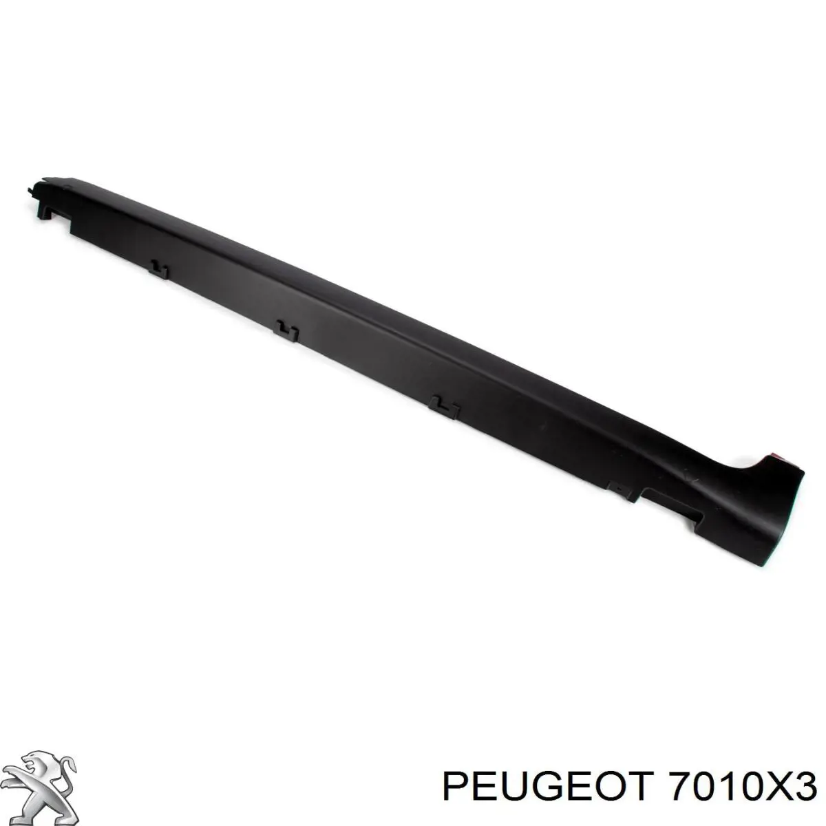 Comprar 7010X3 Peugeot/Citroen Moldura exterior derecha del umbral