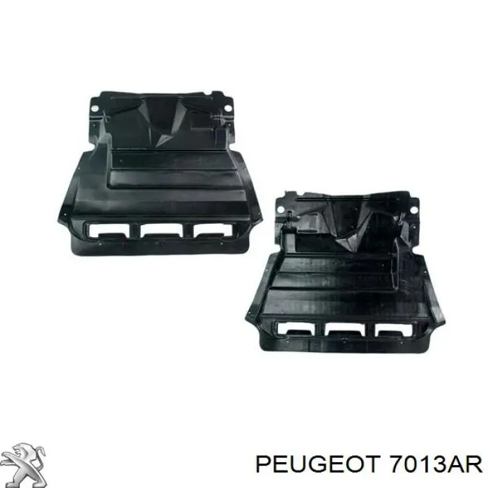 Protector antiempotramiento del motor para Peugeot 807 (E)