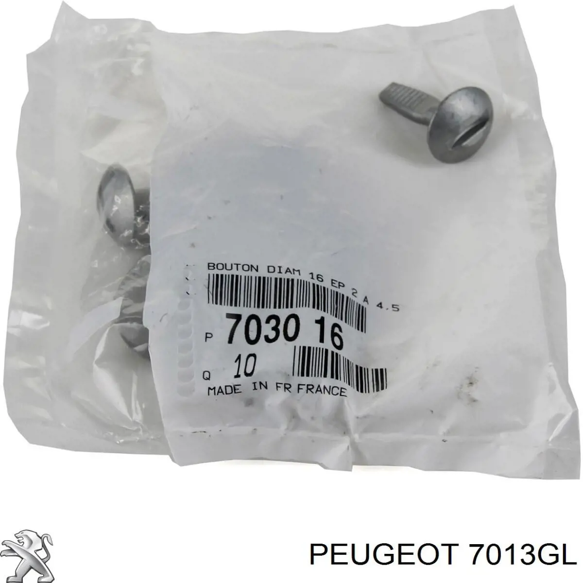 Kit de soportes/fijaciones del parachoques delantero Peugeot/Citroen 7013GL precio, desde 33,47 EUR
