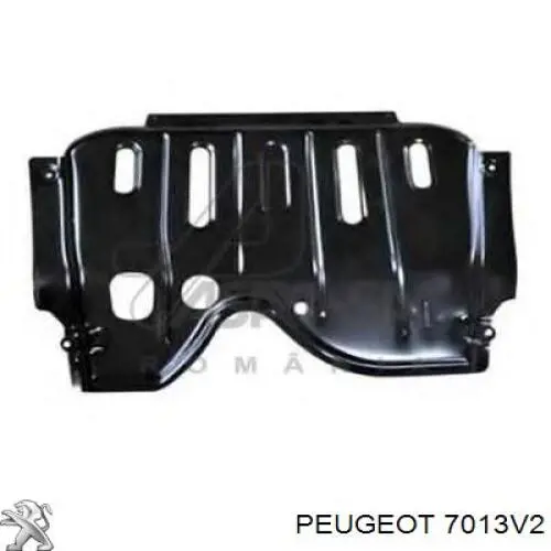 00007013L6 Peugeot/Citroen protección motor / empotramiento
