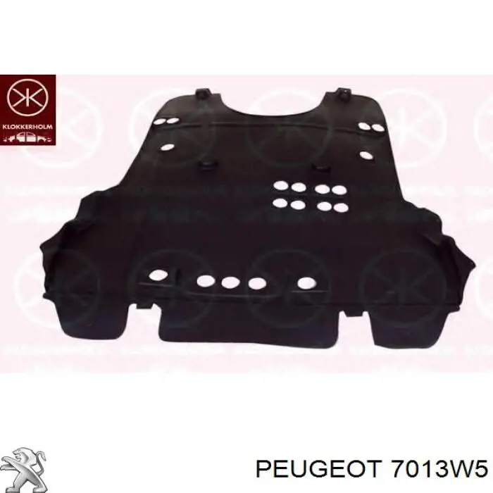 Protector antiempotramiento del motor para Peugeot 3008 