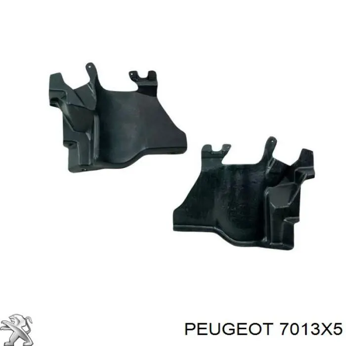 Protección derecha del motor 5723348 Polcar