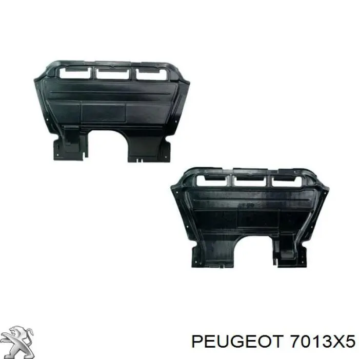 Protección derecha del motor Peugeot/Citroen 7013X5 precio, desde 24,40 EUR