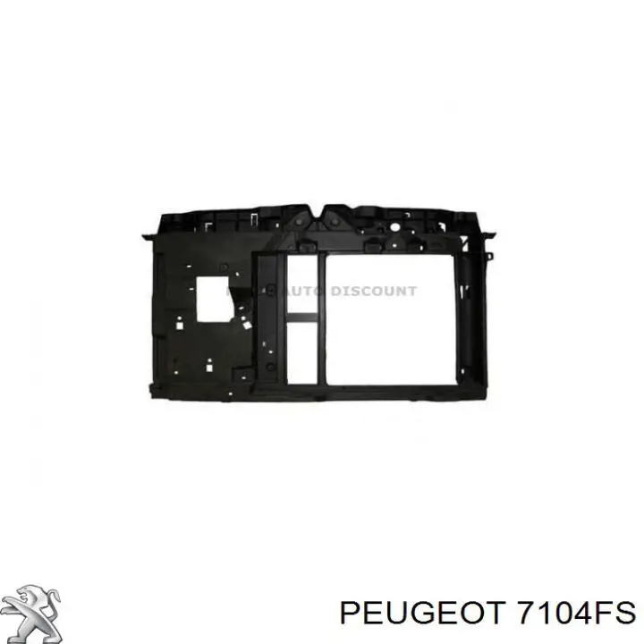 Panel de soporte del radiador y montaje de faros Peugeot/Citroen 7104FS precio, desde 69,36 EUR