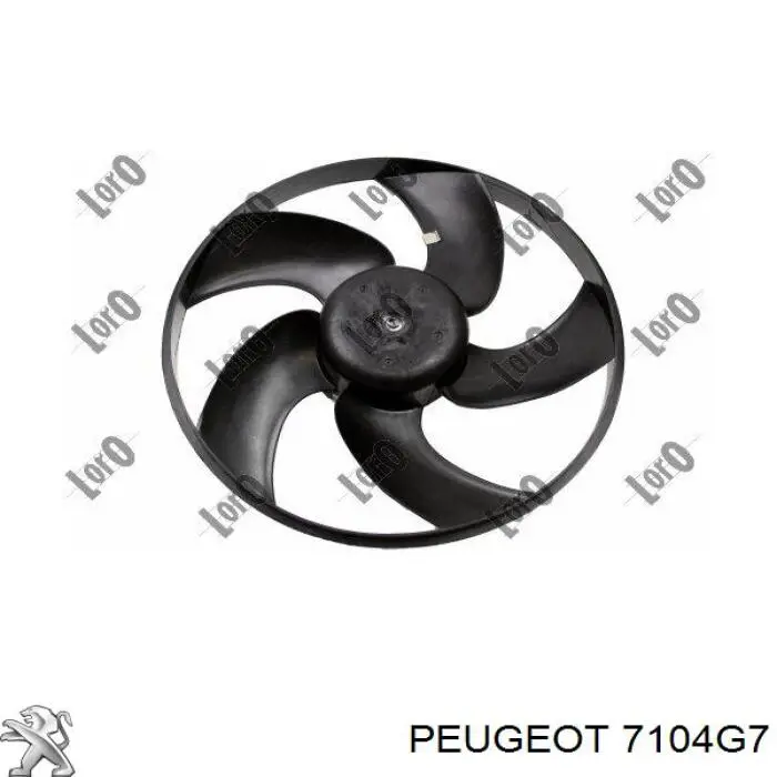 Soporte de radiador completo Peugeot 206 2A/C