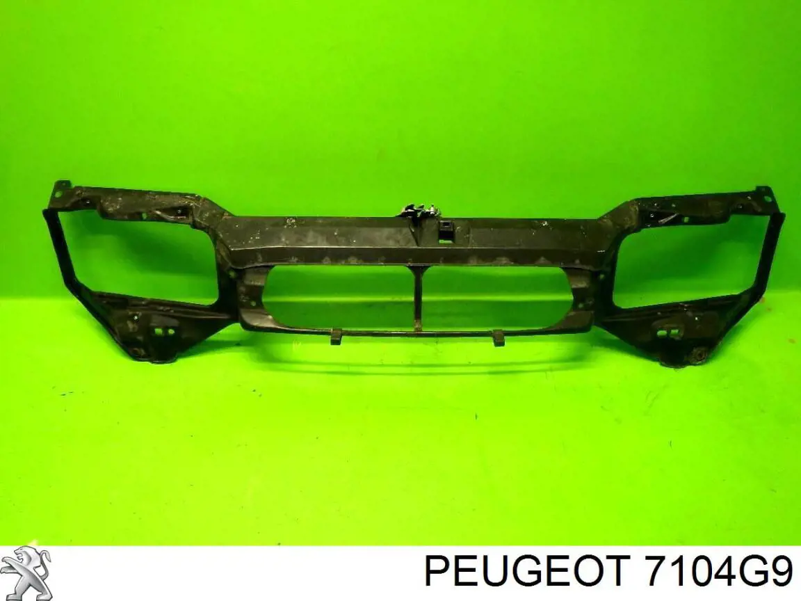 7104G9 Peugeot/Citroen soporte de radiador completo