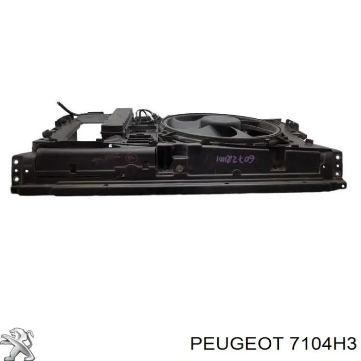 Comprar Soporte de radiador Peugeot 607  9D, 9U