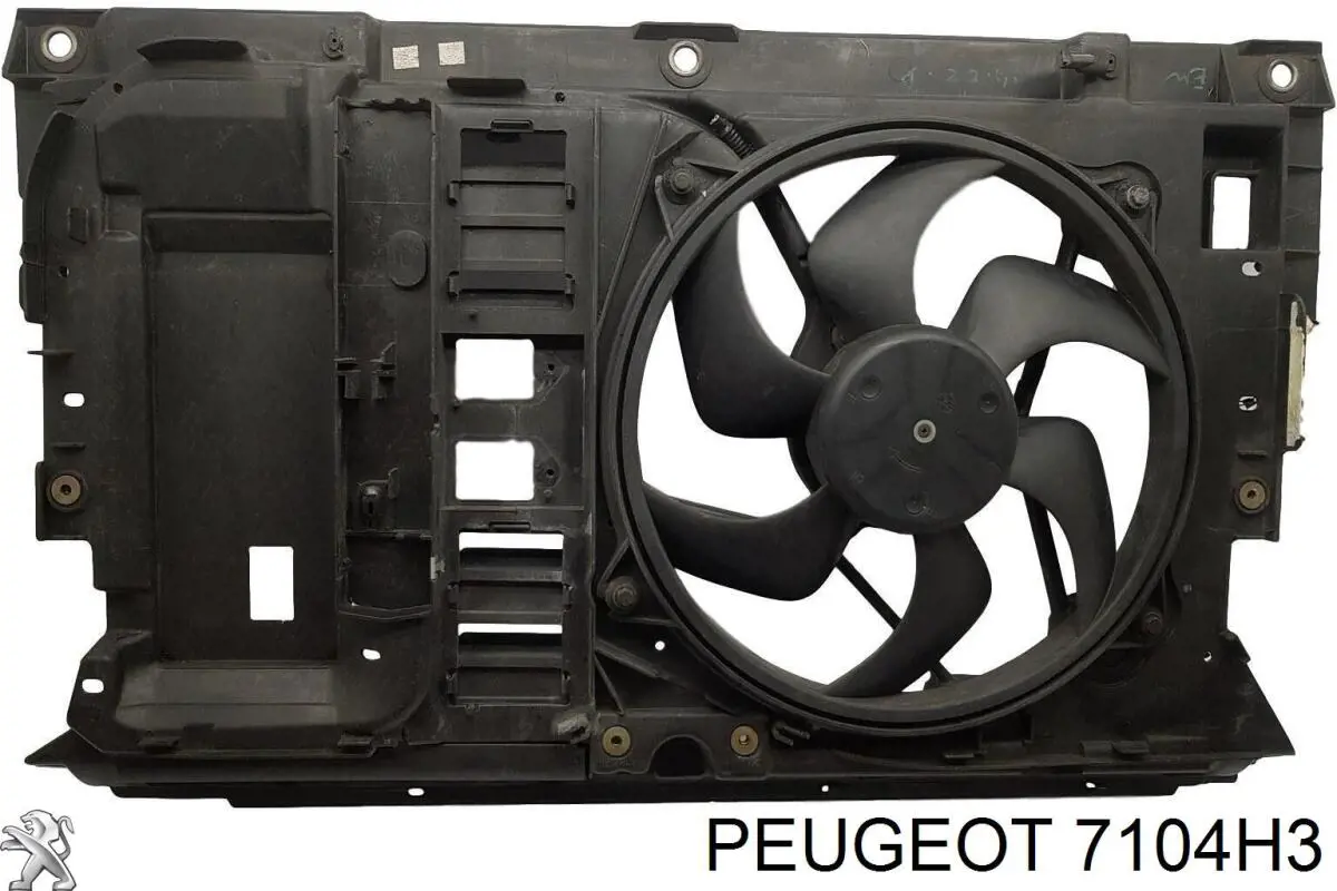 Panel de soporte del radiador y montaje de faros Peugeot 607 sedán (9D, 9U) (2000 - 2010) precio, desde 110,35 EUR