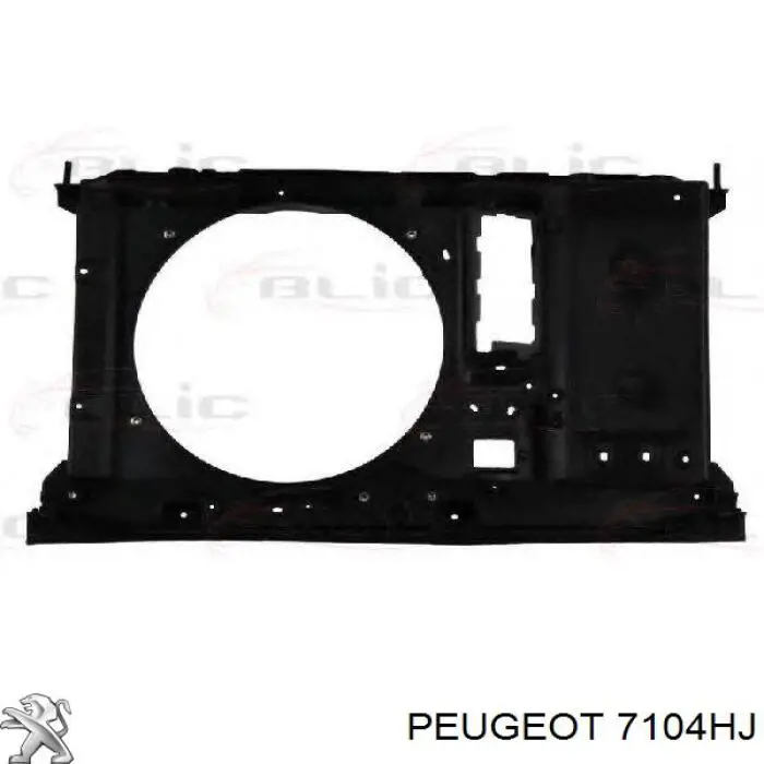 Panel de soporte del radiador y montaje de faros Peugeot/Citroen 7104HJ precio, desde 104,37 EUR