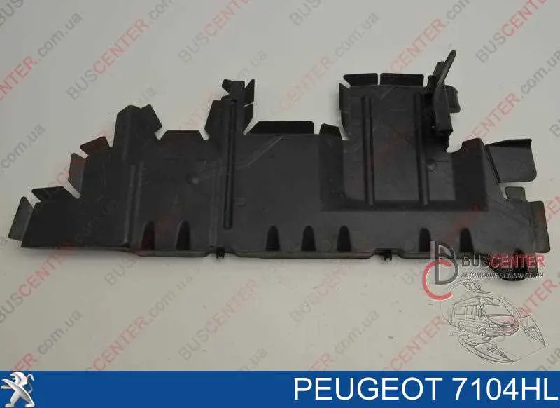 Deflector de aire del radiador izquierdo Peugeot/Citroen 7104HL precio, desde 53,59 EUR