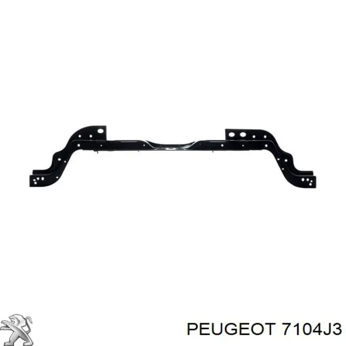 Soporte de radiador completo (panel de montaje para foco) para Citroen C5 I DC