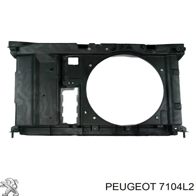 7104L2 Peugeot/Citroen bastidor radiador
