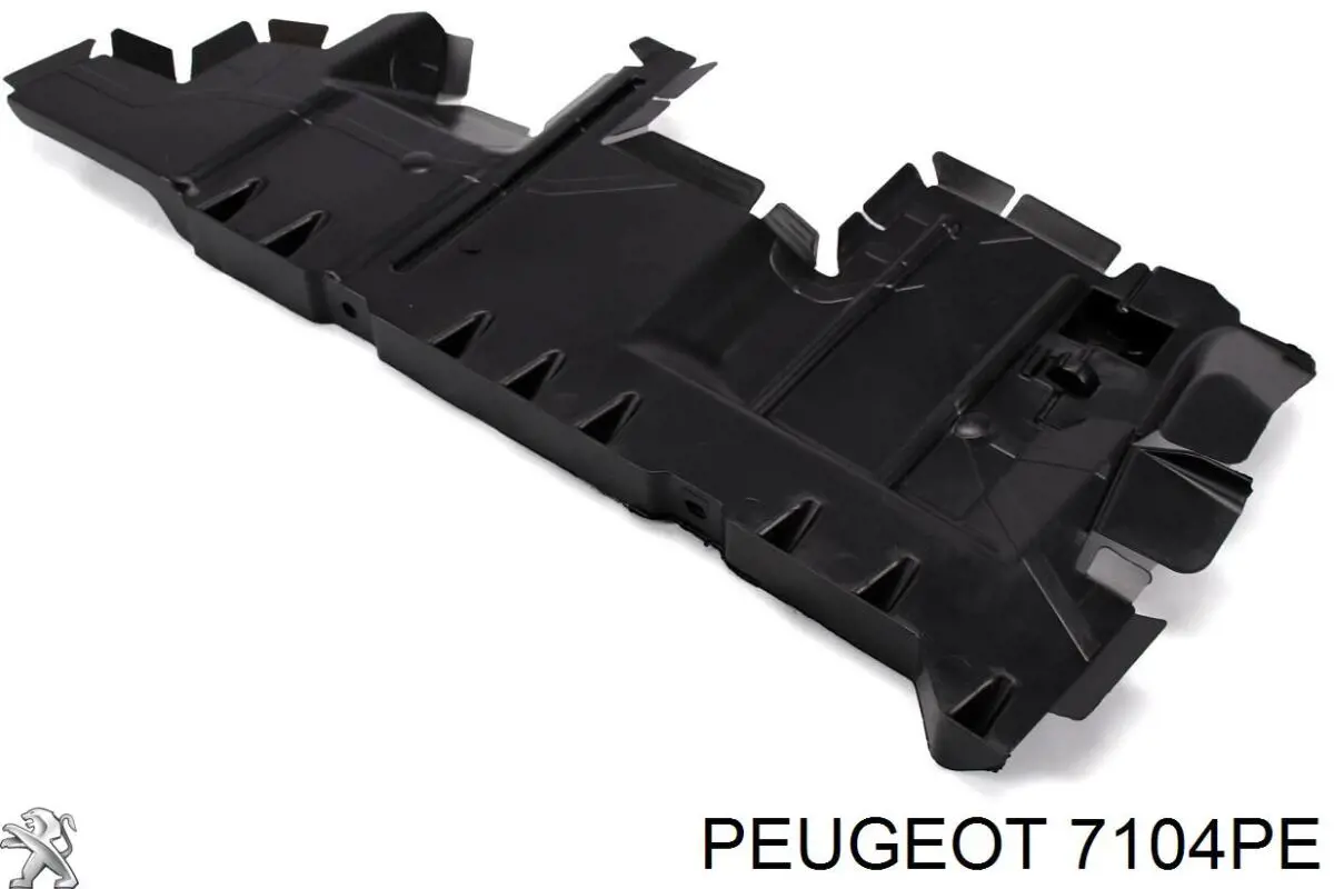 7104PE Peugeot/Citroen Deflector de aire del radiador izquierdo