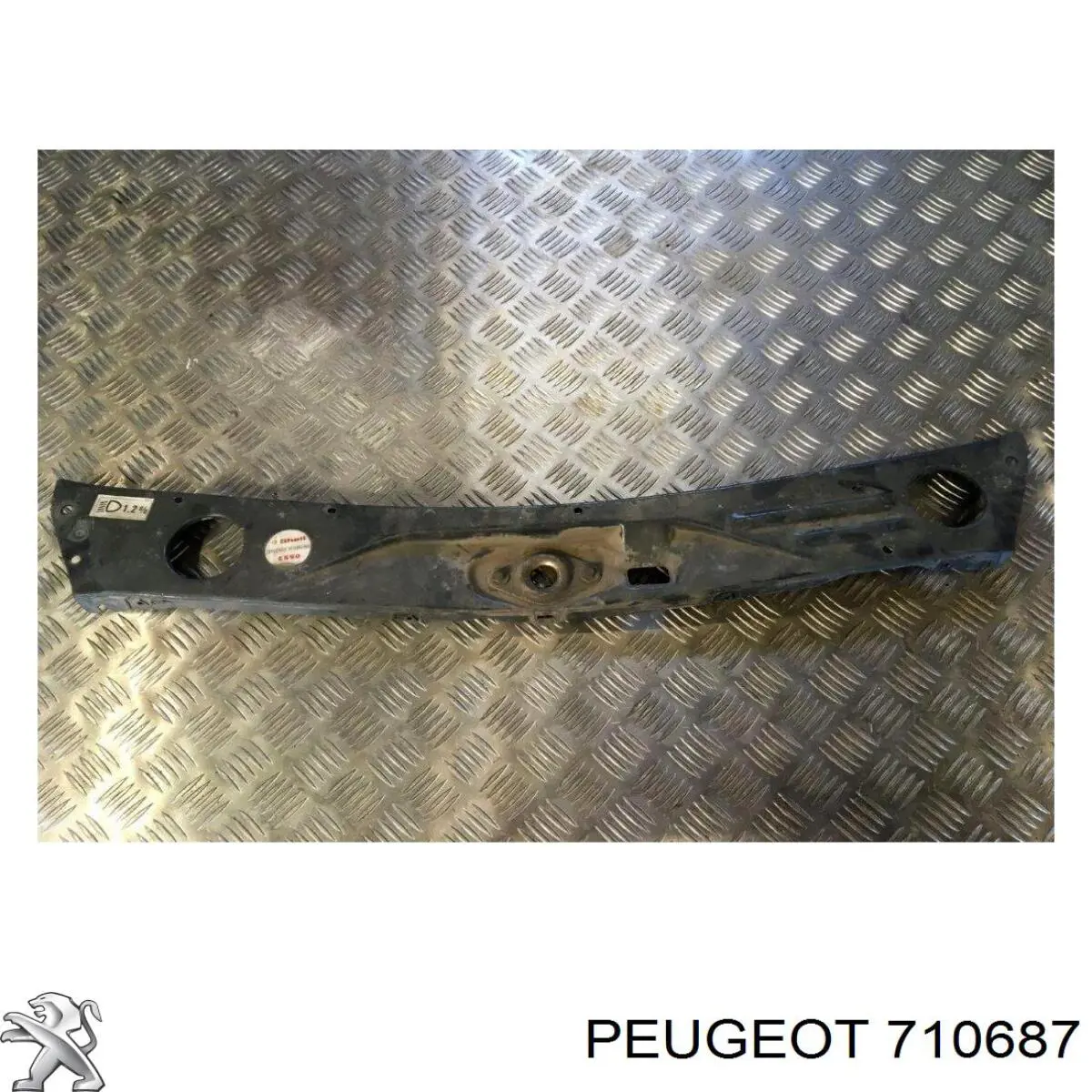 Soporte de radiador superior (panel de montaje para foco) para Peugeot 205 (20A, C)
