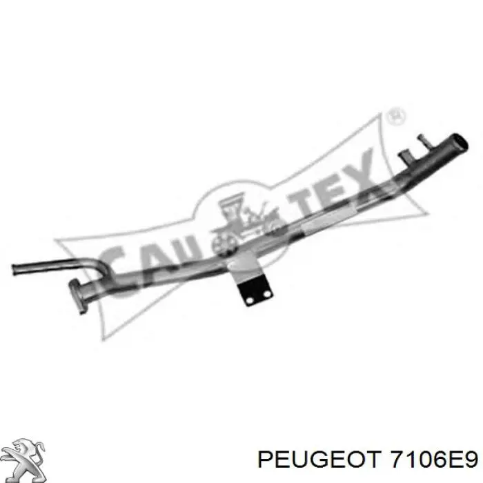 Soporte de radiador superior (panel de montaje para foco) Citroen C4 GRAND PICASSO (UA)