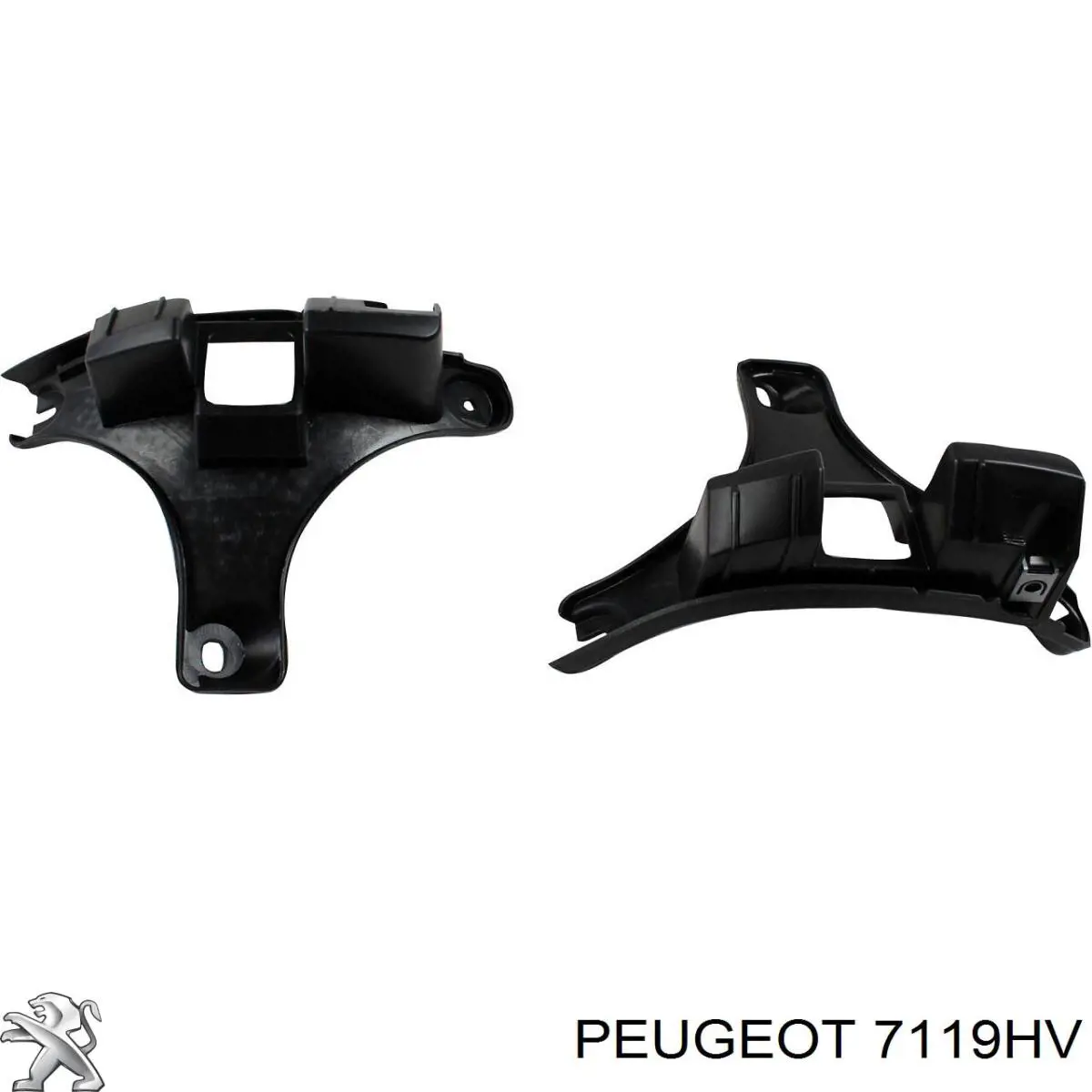Soporte para guardabarros delantero, izquierda delantero para Peugeot 307 (3H)