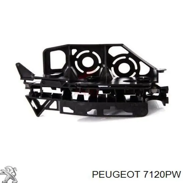 Comprar 00007120PW Peugeot/Citroen Soporte exterior derecho del parachoques delantero