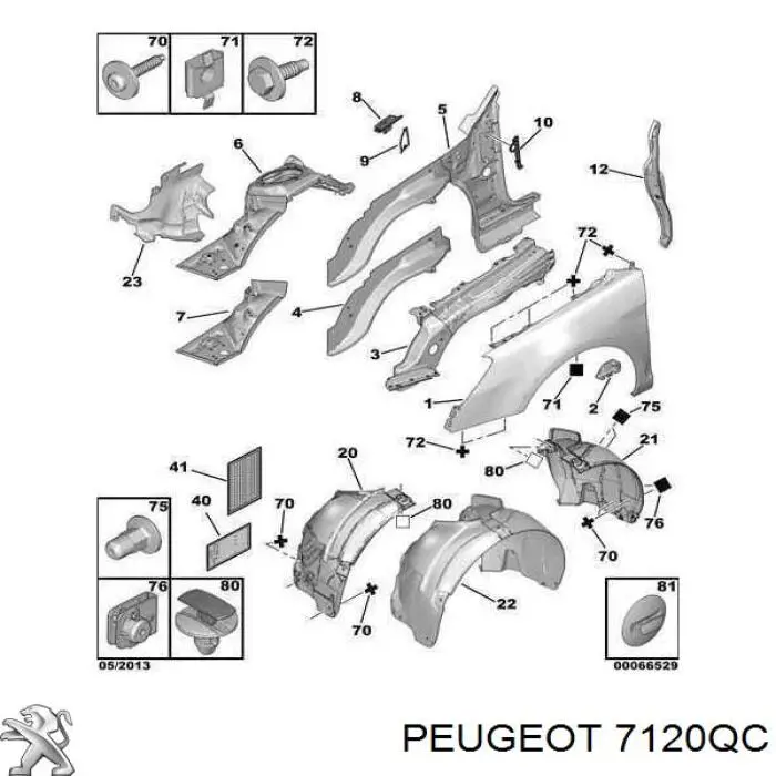 7120QC Peugeot/Citroen 