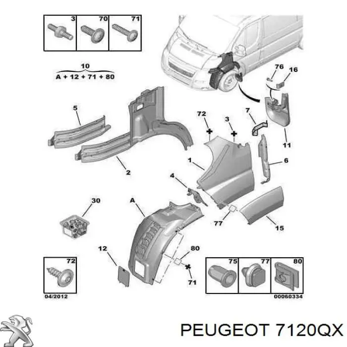 7120QX Peugeot/Citroen 