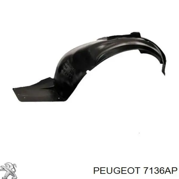 Comprar 7136AP Peugeot/Citroen Paso de rueda delantero derecho