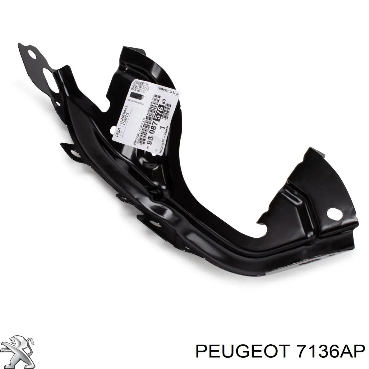 Guardabarros interior derecho, aleta delantera Peugeot/Citroen 7136AP precio, desde 25,88 EUR