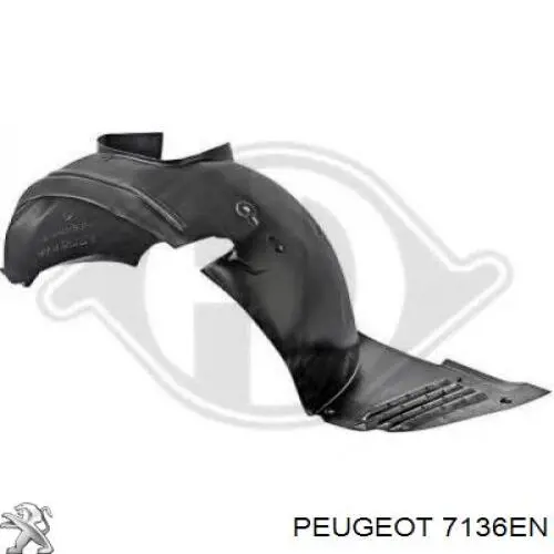 Comprar 7136EN Peugeot/Citroen Paso de rueda delantero derecho