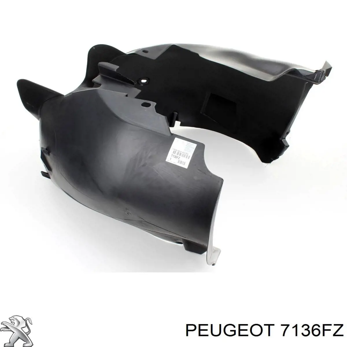 Guardalodos interior izquierdo, guardafango delantero Peugeot/Citroen 7136FZ precio, desde 26,65 EUR