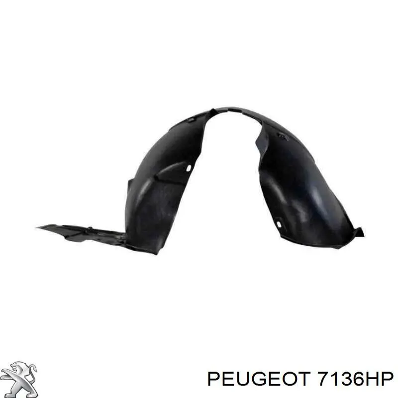 Guardabarros interior derecho, aleta delantera Peugeot/Citroen 7136HP precio, desde 30,72 EUR