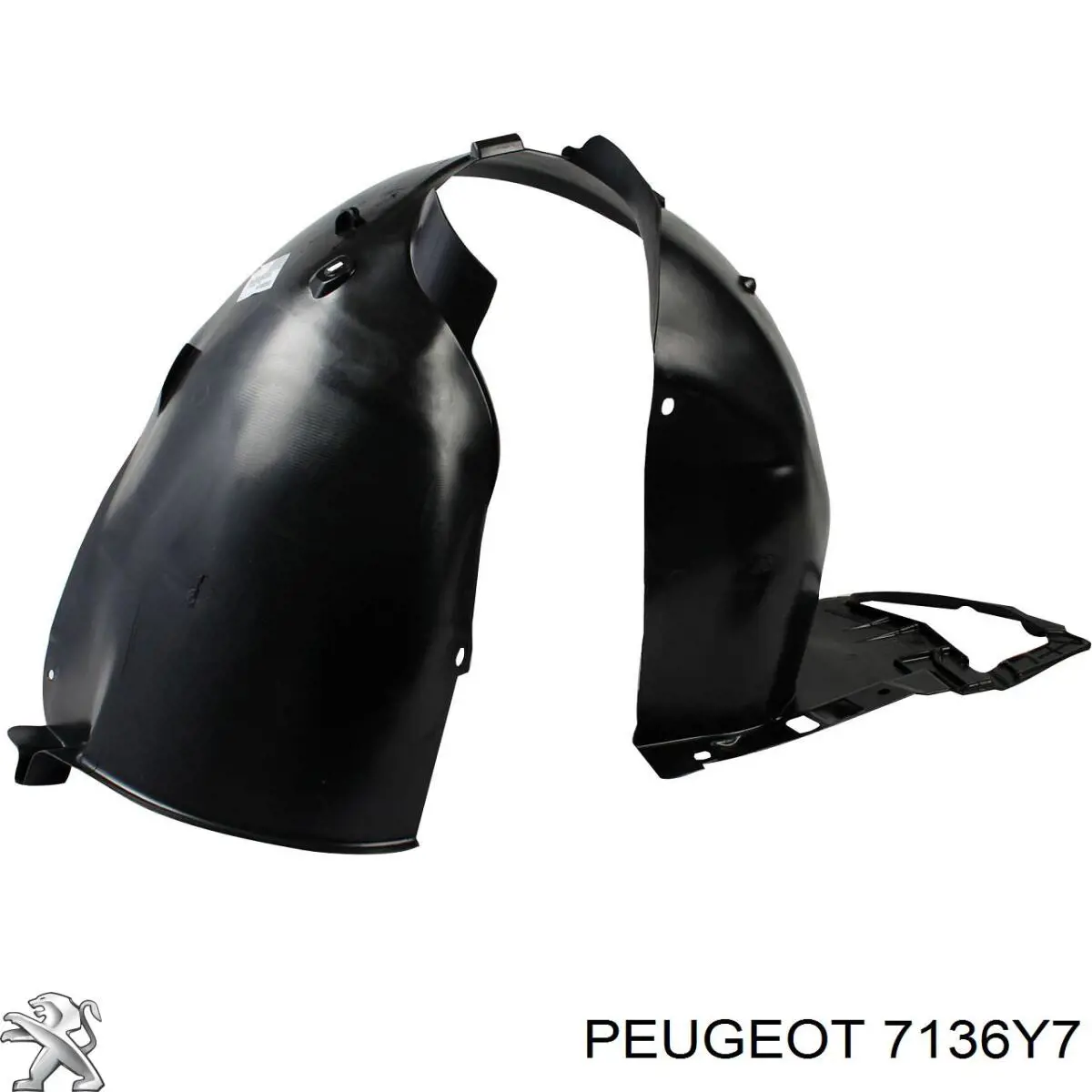 Guardabarros interior derecho, aleta delantera Peugeot/Citroen 7136Y7 precio, desde 23,63 EUR