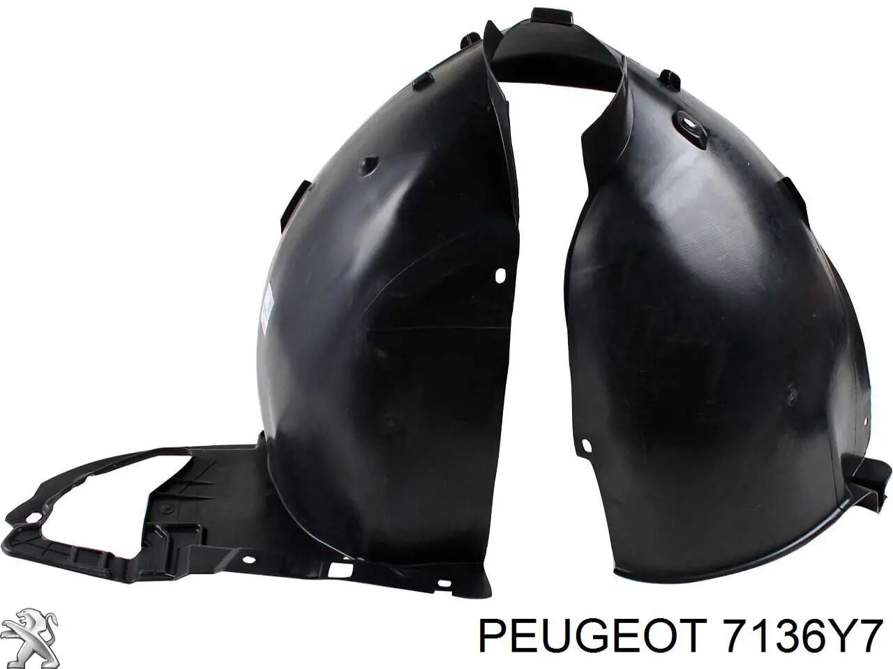 Comprar 7136Y7 Peugeot/Citroen Paso de rueda delantero derecho