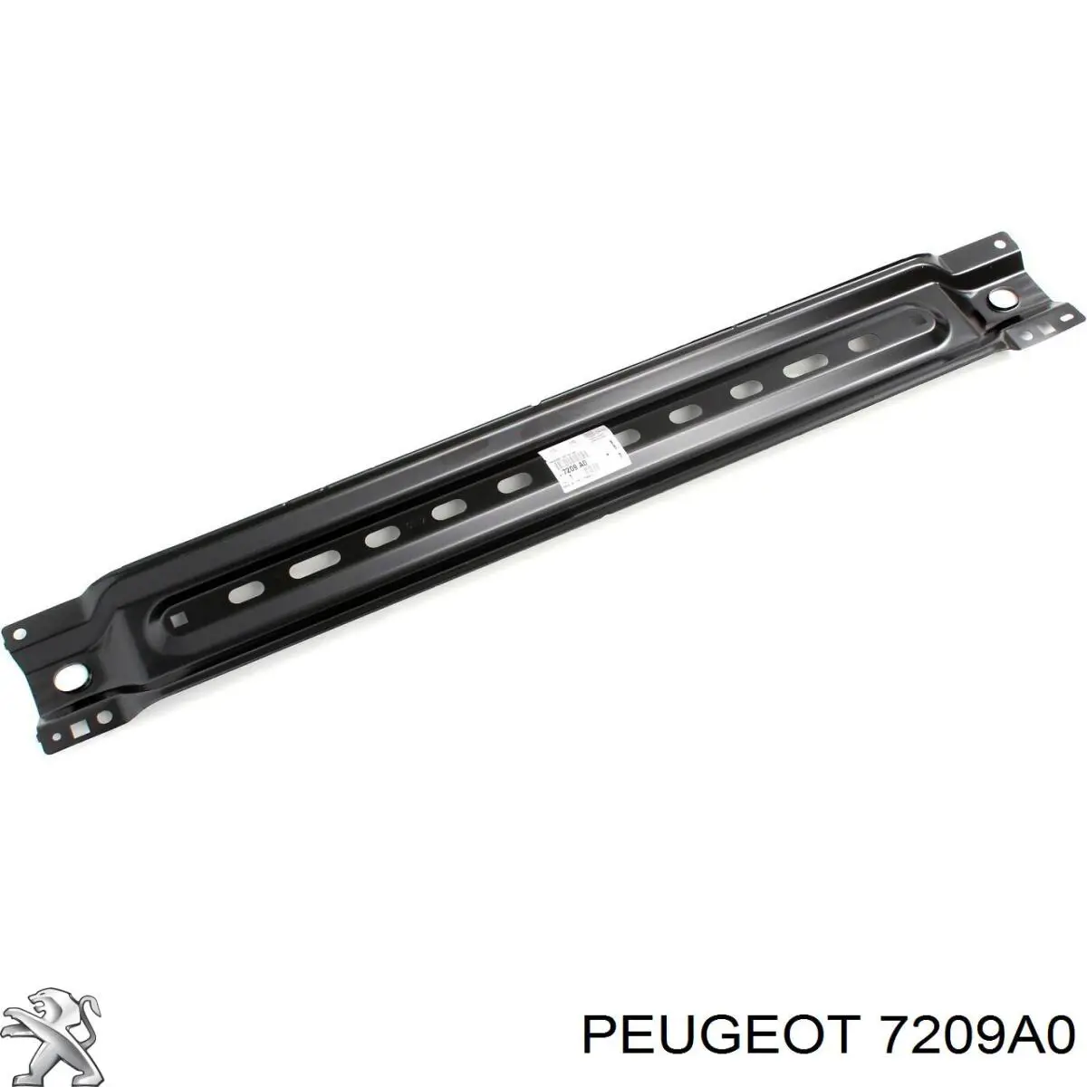 7209A0 Peugeot/Citroen soporte de radiador inferior (panel de montaje para foco)