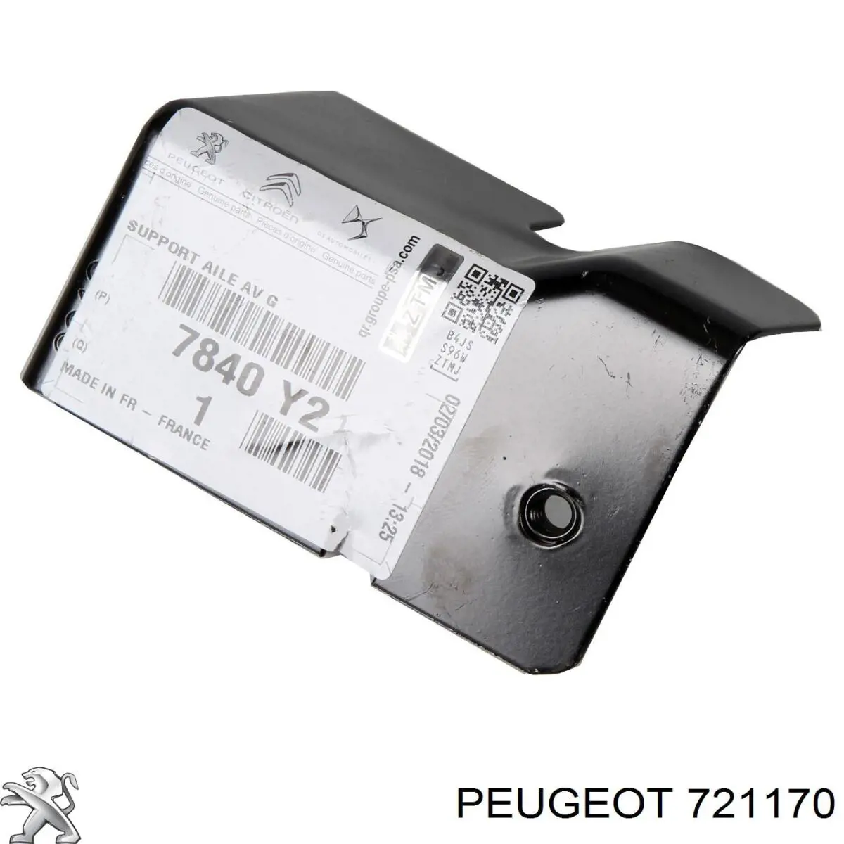 721111 Peugeot/Citroen soporte, faro principal delantero izquierdo