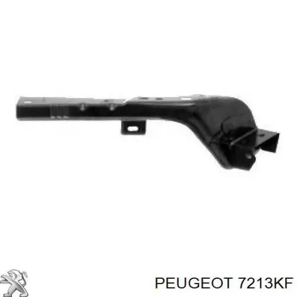 7213KF Peugeot/Citroen soporte de radiador derecha (panel de montaje para foco)