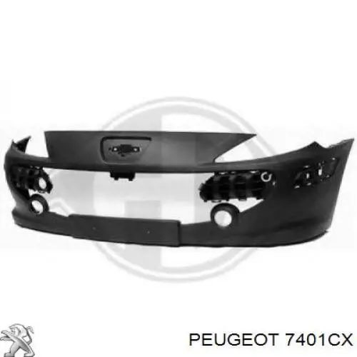 Paragolpes 7401CX Peugeot/Citroen