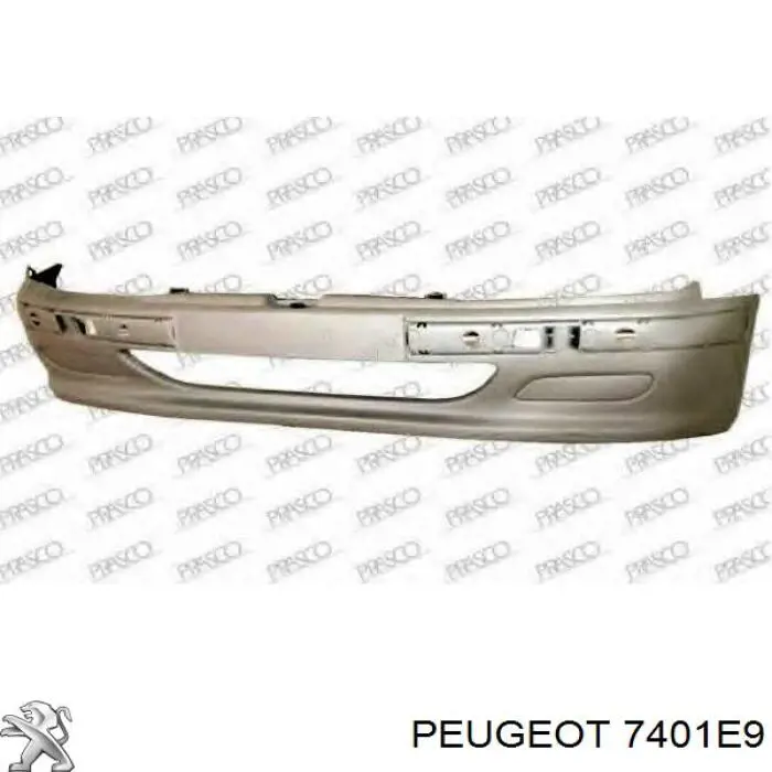 7401E9 Peugeot/Citroen paragolpes delantero