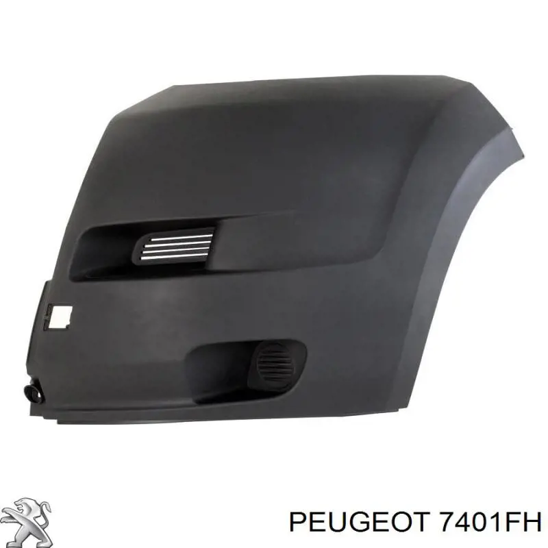 Comprar 7401FH Peugeot/Citroen Parachoques delantero, parte izquierda