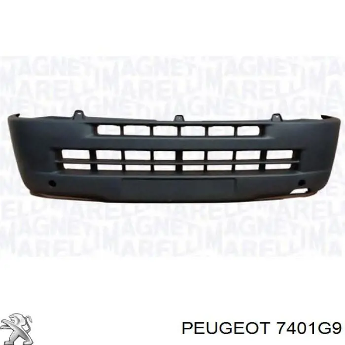7401G9 Peugeot/Citroen paragolpes delantero