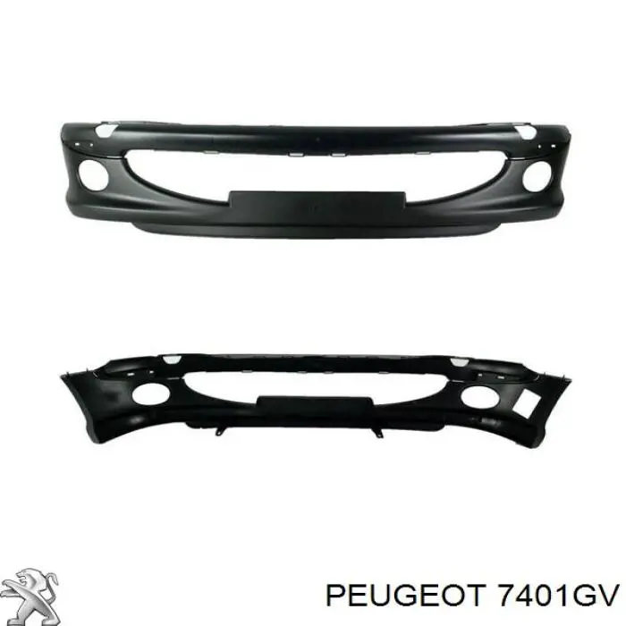 Comprar 7401GV Peugeot/Citroen Defensa delantera