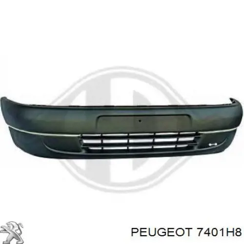 Paragolpes BR96203 Phira