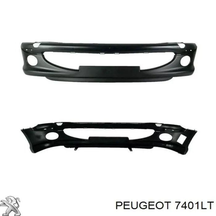 Comprar 7401LT Peugeot/Citroen Defensa delantera